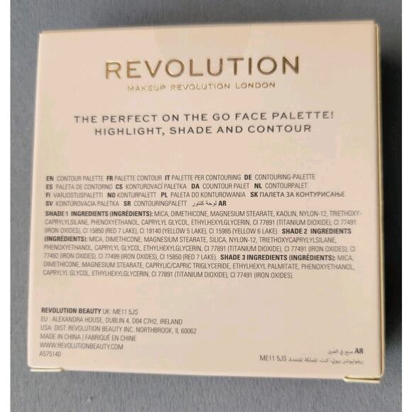 Revolution London Contour Powder Compact Fair 0.24 oz Palette Cosmetic Make-up - Picture 8 of 9